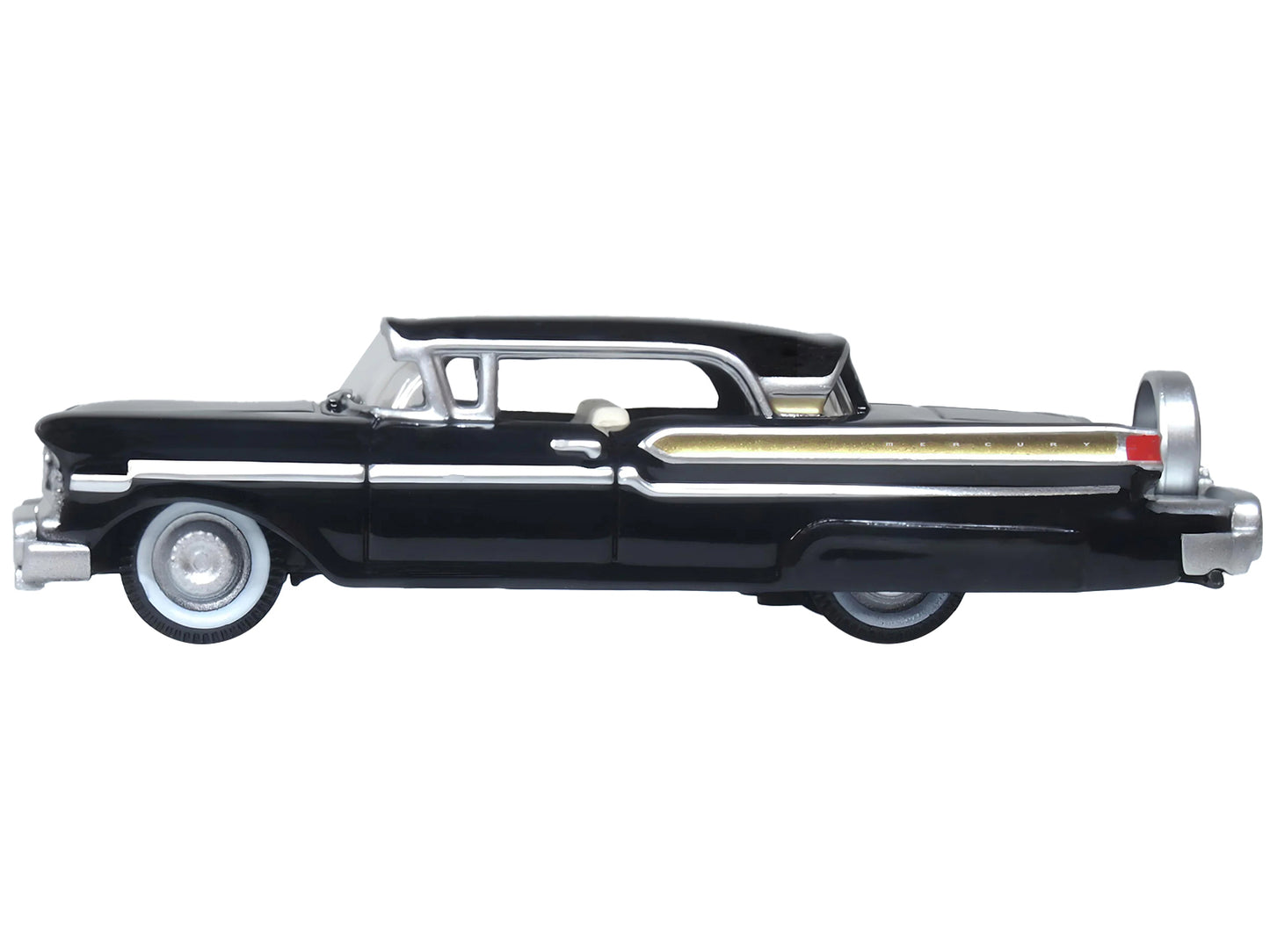 1957 Mercury Montclair Tuxedo Black Diecast Model Car 