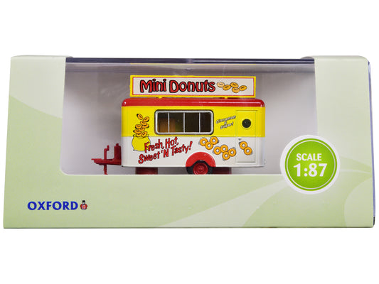 Mobile Food Trailer Mini  Diecast Model Food Truck 