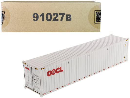40' Dry Goods Sea White Diecast Model Sea Container 