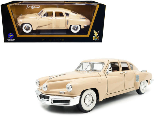 1948 Tucker Torpedo  Cream Diecast Model Car 