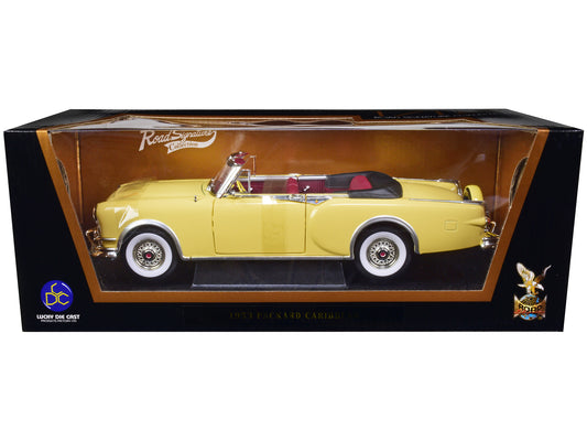 1953 Packard Caribbean  Yellow Diecast Model Car 