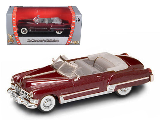 1949 Cadillac Coupe DeVille Red Diecast Model Car 