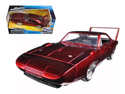 1969 Dodge Charger Daytona Red Diecast Model Car 