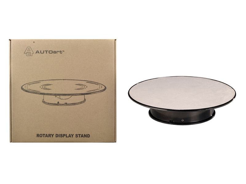 Set of Silver  Model Rotary Stand/Turntable 