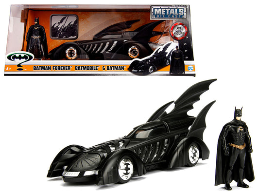 1995 Batman Forever Batmobile Black Diecast Model Car Batman