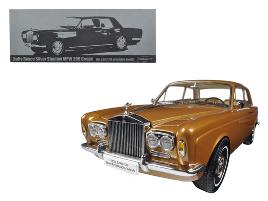 1968 Rolls Royce  Bronze Diecast Model Car 
