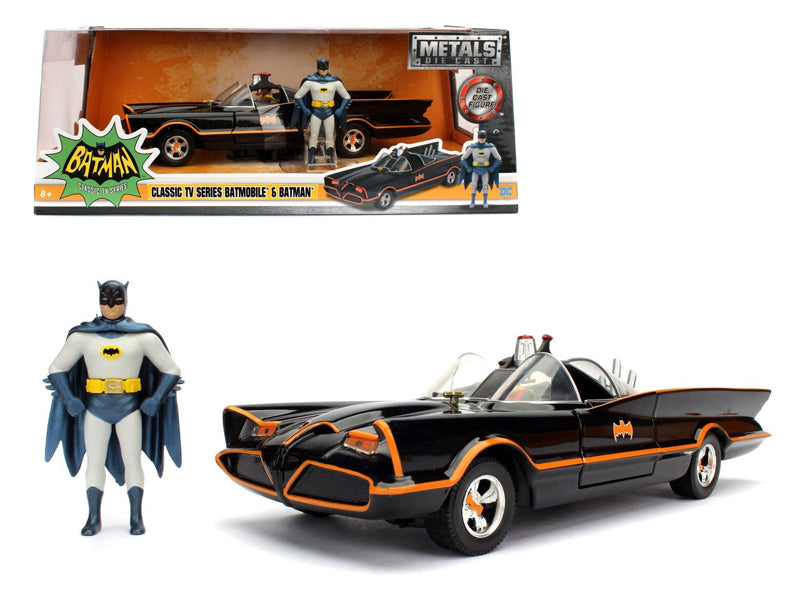 1966 Classic TV Series Black Diecast Model Car Batman