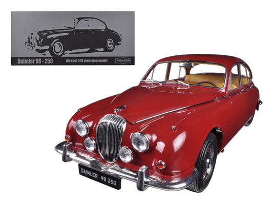 1967 Daimler V8-250 Red Diecast Model Car 