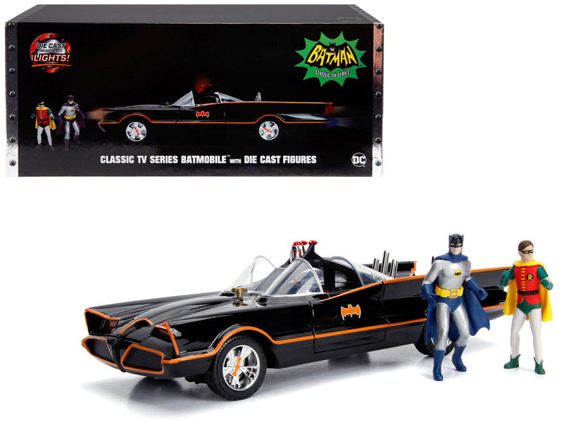 Classic TV Series Batmobile Black Diecast Model Car Batman