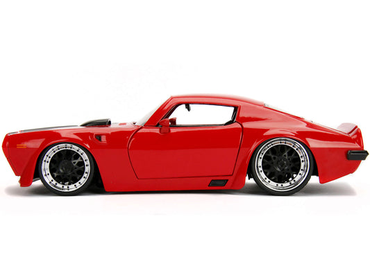 1972 Pontiac Firebird  Red Diecast Model Car 