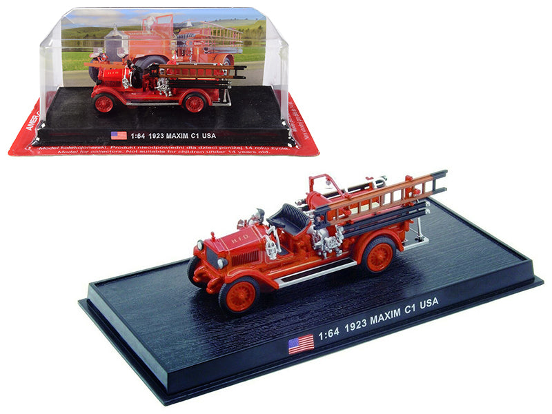 Brand new 1/64 scale diecast model of 1923 Maxim C1 Fire Engine Houston Fire Department H.F.D. Houston, Texas die cast model by Amercom.
Br