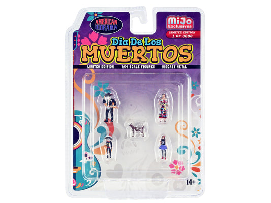 Dia de los Muertos  Diecast Model Figure Set 