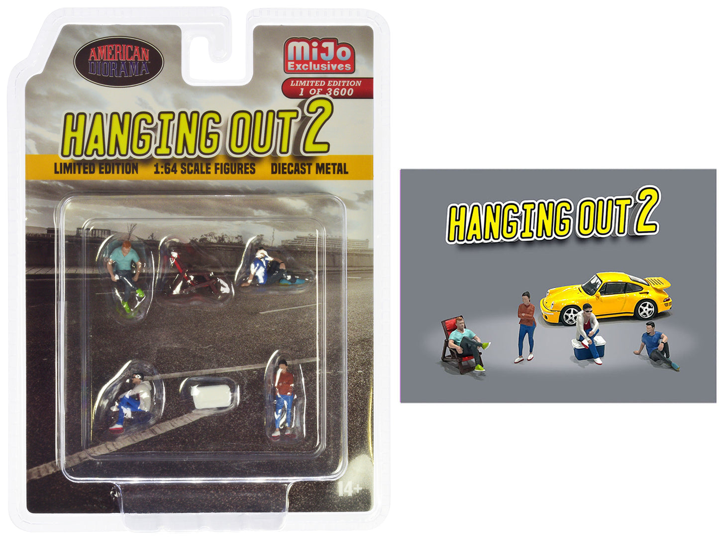 Hanging Out  Diecast Model Lifestyle Figure 