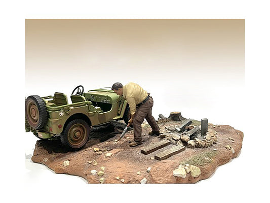 4X4 Mechanic #4   Model Auto Mechanic Figure Automotive Repair