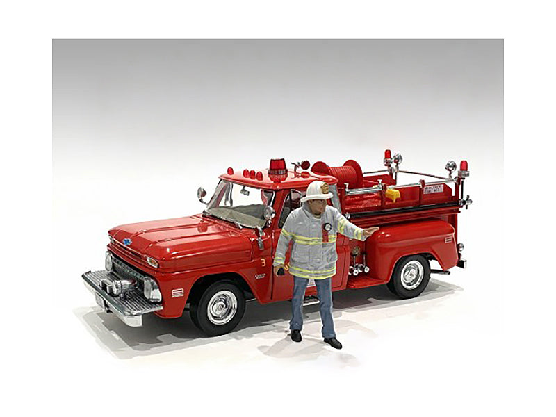 Firefighters Fire Captain   Model Firefighter Figure First Responders