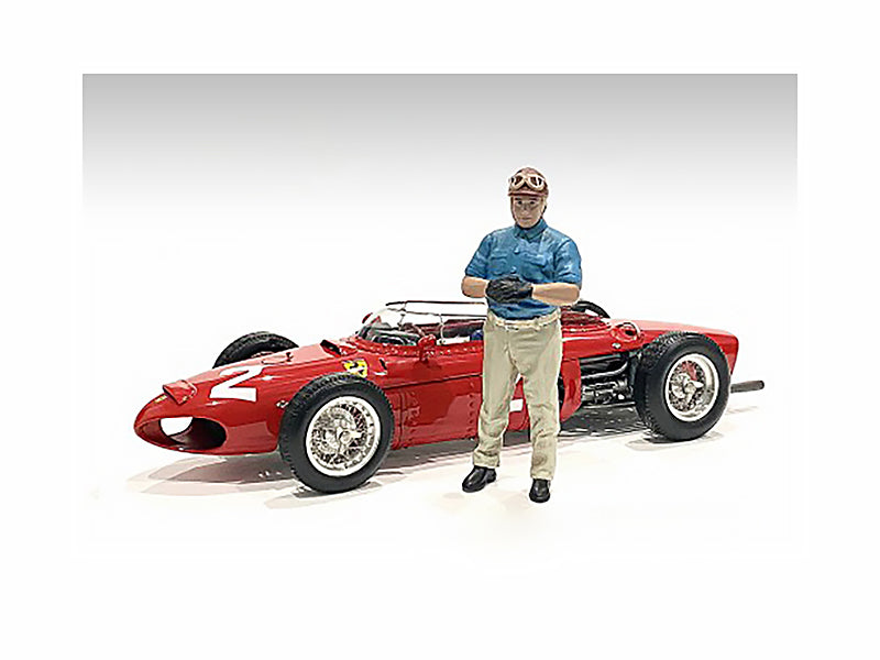 Racing Legends   Model Race Car Driver Figure 