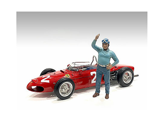 Racing Legends   Model Race Car Driver Figure 