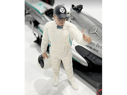 Racing Legends   Model Race Car Driver Figure 