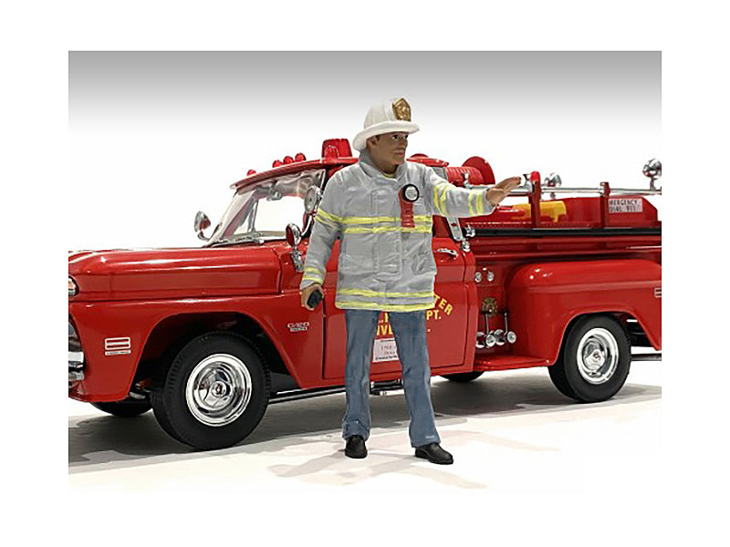 Firefighters Fire Captain   Model Firefighter Figure First Responders