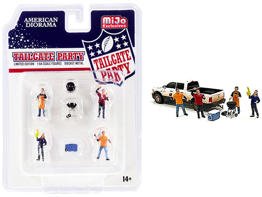 Tailgate Party  Diecast Model Partygoers Figure 