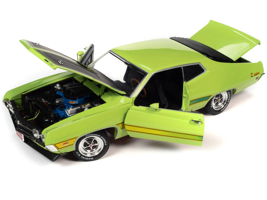 1971 Ford Torino Cobra Green Diecast Model Car 