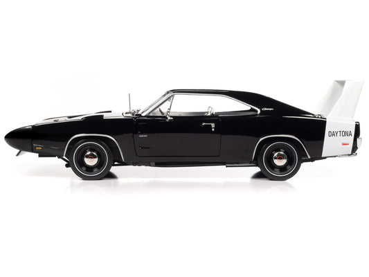 1969 Dodge Charger Daytona Black Diecast Model Car 