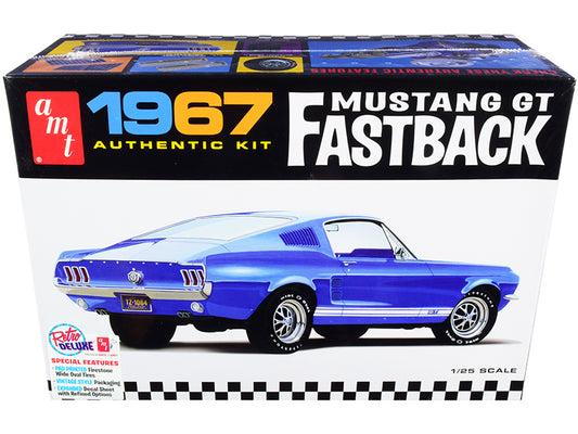 1967 Ford Mustang GT  Plastic Model Model Kit to Build