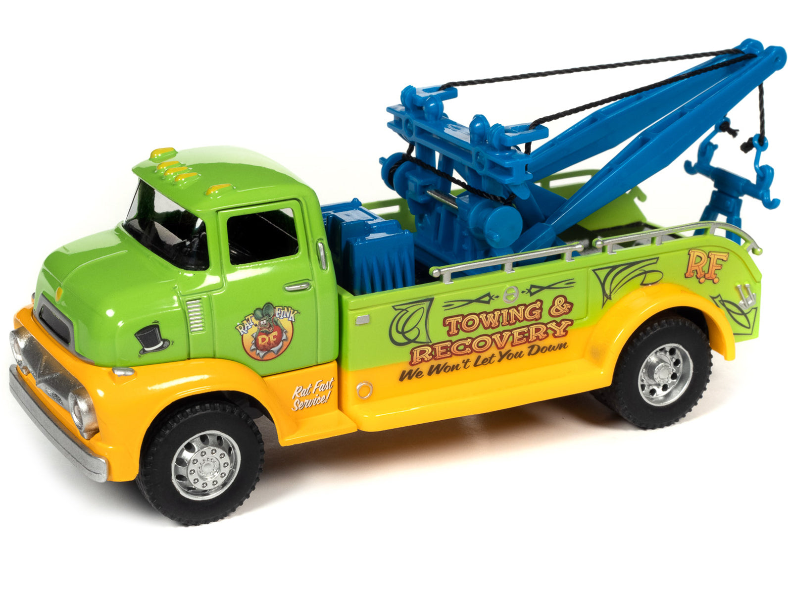 Rat Fink Towing &   Model Diorama Set Rat Fink