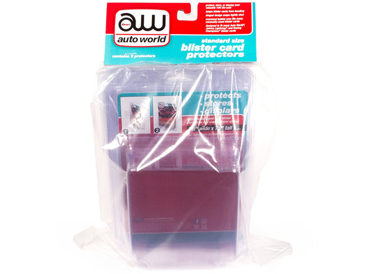 Standard Size 6 pack of   Model Blister Card Protectors 