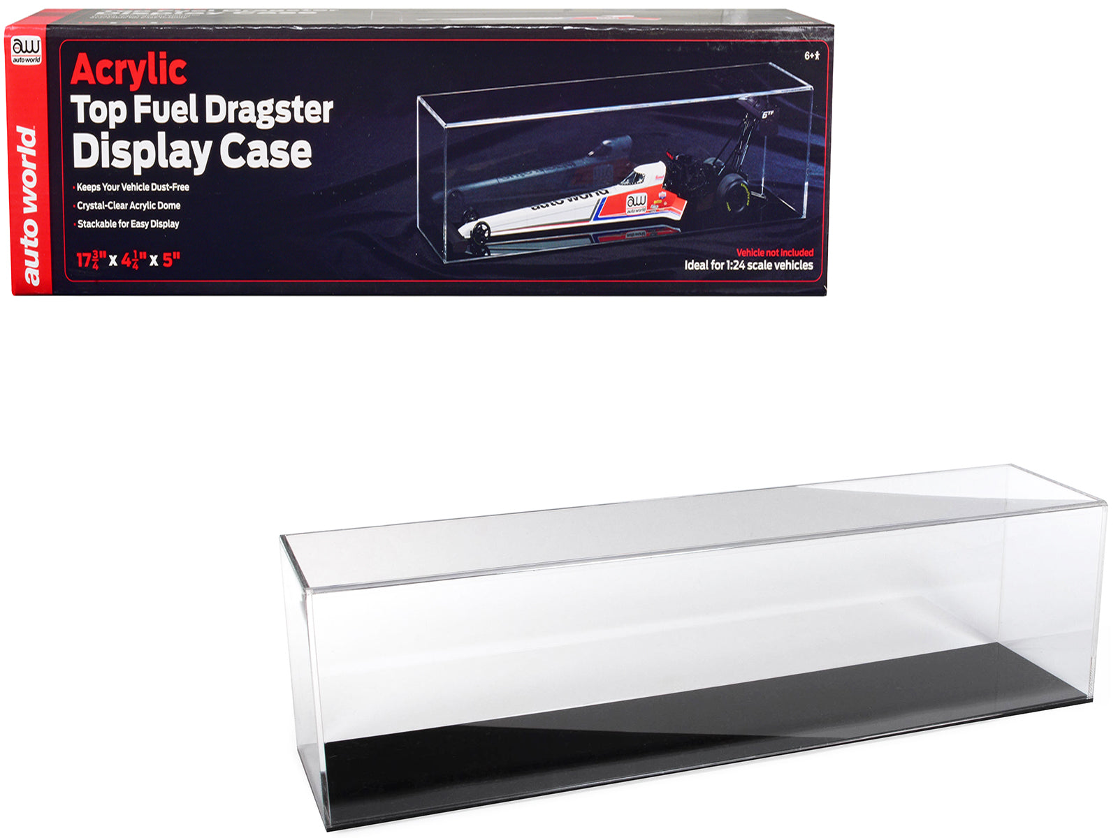 Acrylic Top Fuel Dragster   Model Display Case 