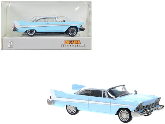 1958 Plymouth Fury Light Blue  Model Car 