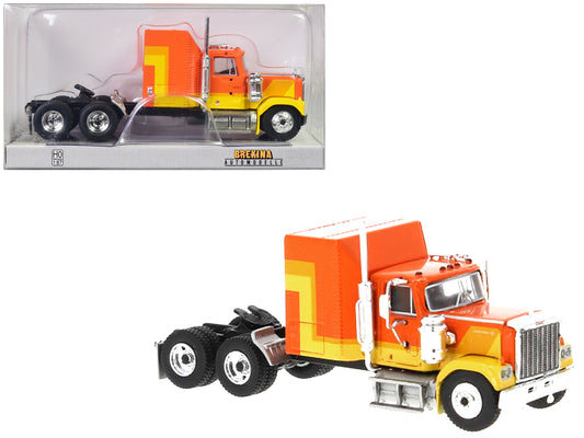 1980 GMC General  Orange  Model Truck Tractor 