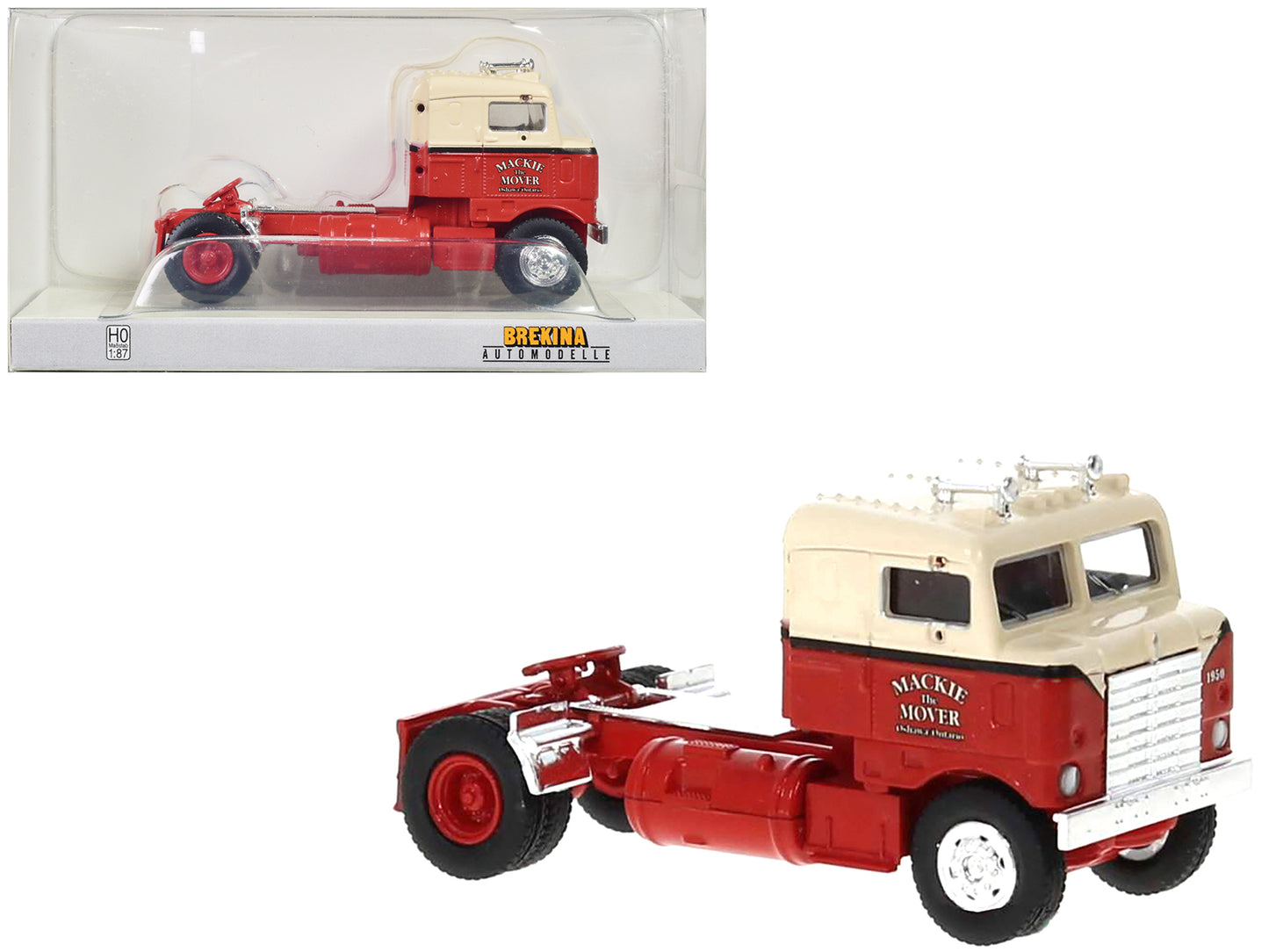 1950 Kenworth Bullnose  Red  Model Truck Tractor 