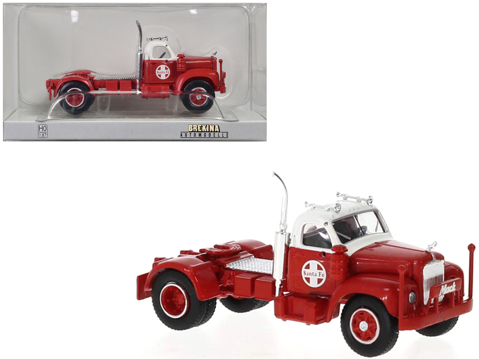 1953 Mack B-61 Red  Model Truck Tractor 