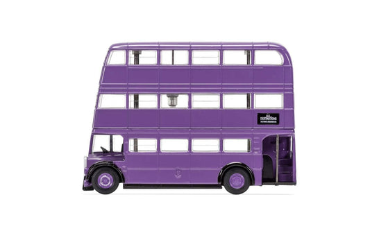 Knight Bus Triple Decker Bus Purple Harry Potter Movie Series Diecast Corgi