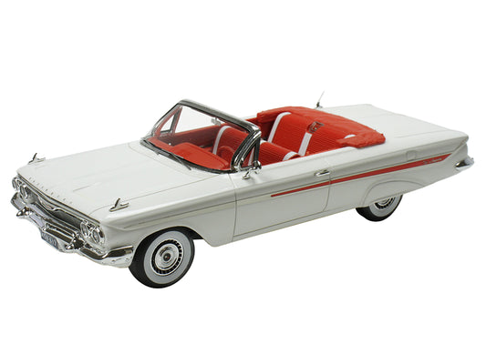 1961 Chevrolet Impala Convertible White  Model Car 