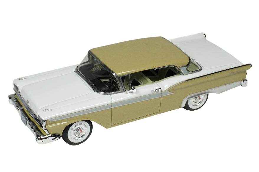 1959 Ford Fairlane 500 Gold  Model Car 