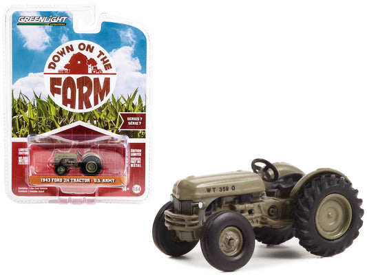 1943 Ford 2N Tractor Brown Diecast Model Tractor 