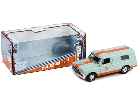 1968 Chevrolet C-10 Blue Diecast Model Pickup Truck 