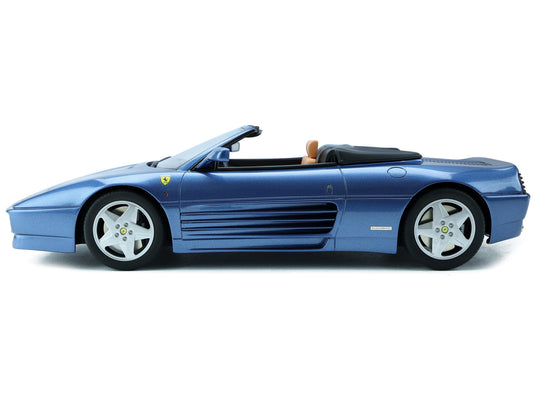 Brand new 1/18 scale car model of 1993 Ferrari 348 Spider Tour de France Blue Metallic model car by GT Spirit.
Brand ne