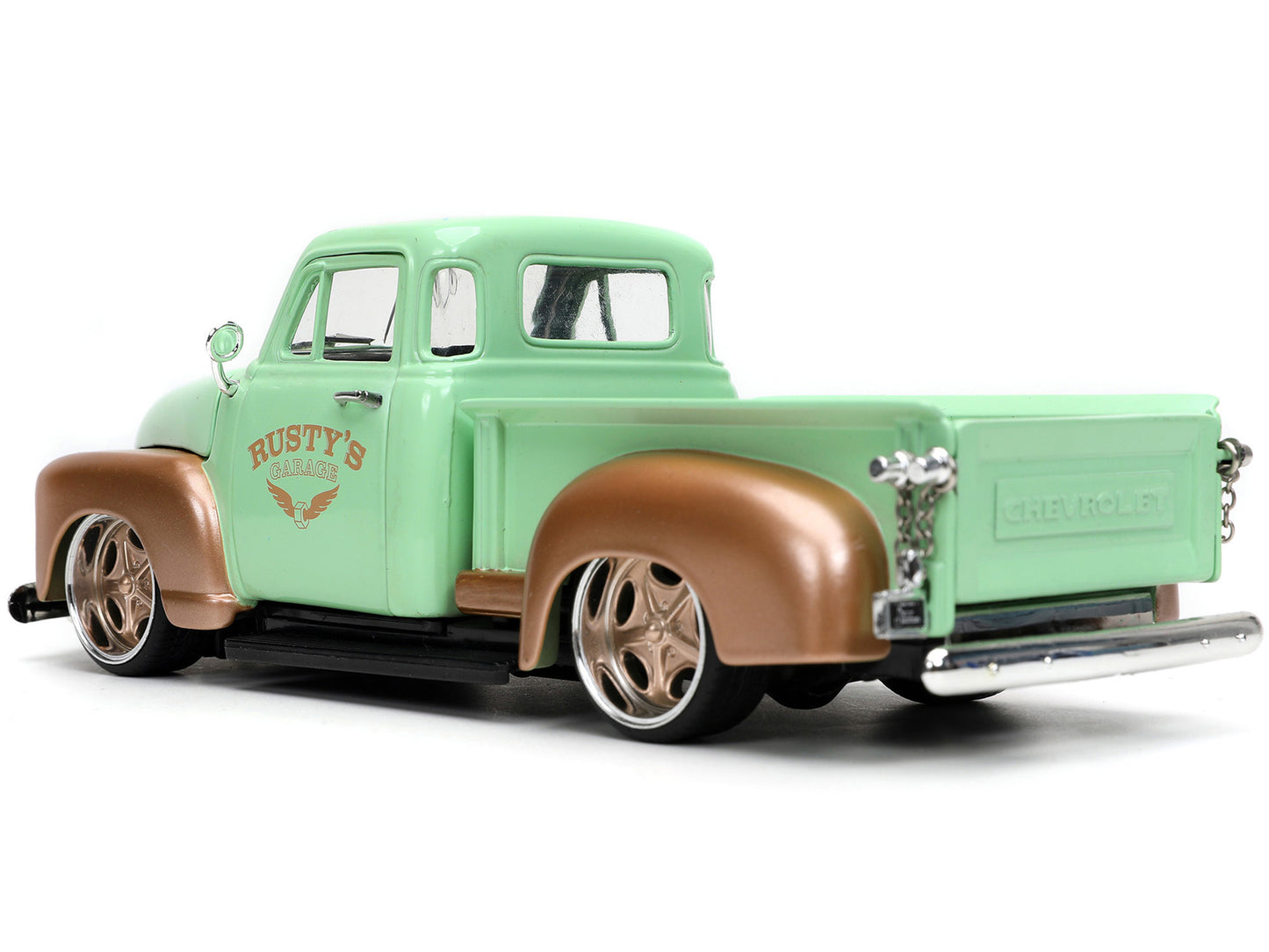 1953 Chevrolet 3100  Green Diecast Model Pickup Truck 