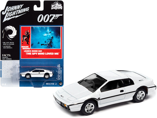 Lotus Esprit S1  White Diecast Model Car James Bond 007