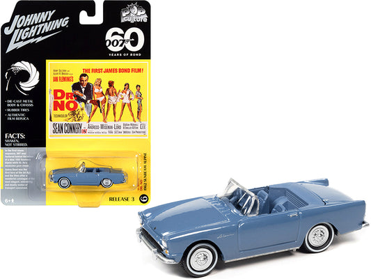 1962 Sunbeam Alpine Convertible Blue Diecast Model Car James Bond 007