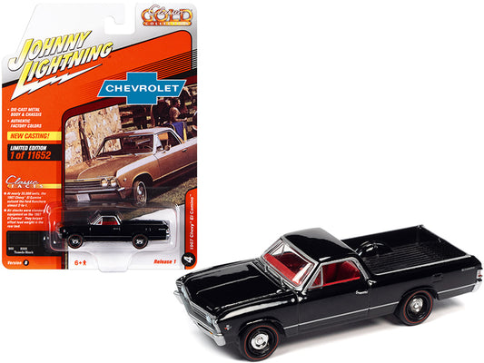 1967 Chevrolet El Camino Black Diecast Model Car 