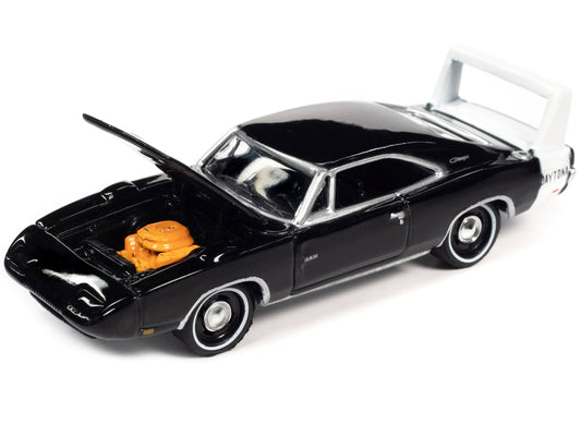 1969 Dodge Charger Daytona Black Diecast Model Car 