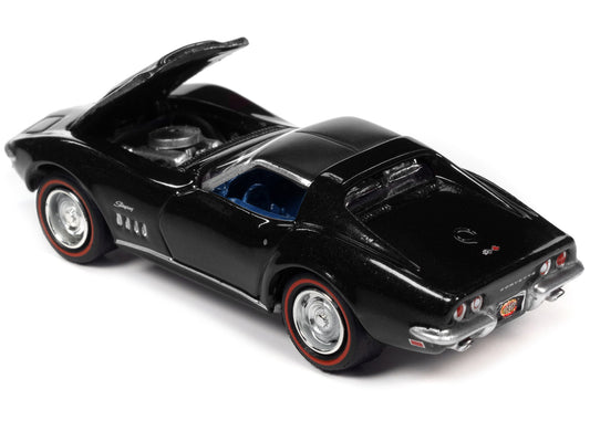 1969 Chevrolet Corvette 427 Black Diecast Model Car 