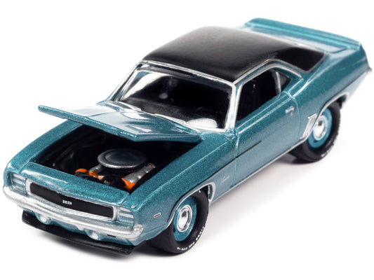 1969 Chevrolet COPO Camaro Blue Diecast Model Car 