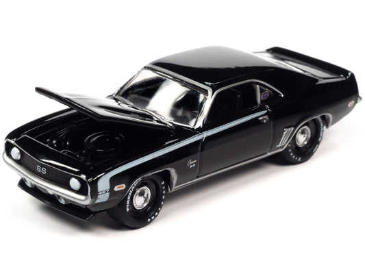 1969 Chevrolet Camaro SS Black Diecast Model Car 