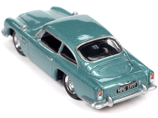 1966 Aston Martin DB5 Blue Diecast Model Car 