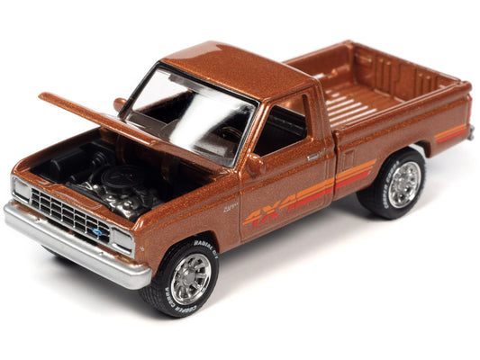 1985 Ford Ranger XL Copper Diecast Model Pickup Truck 